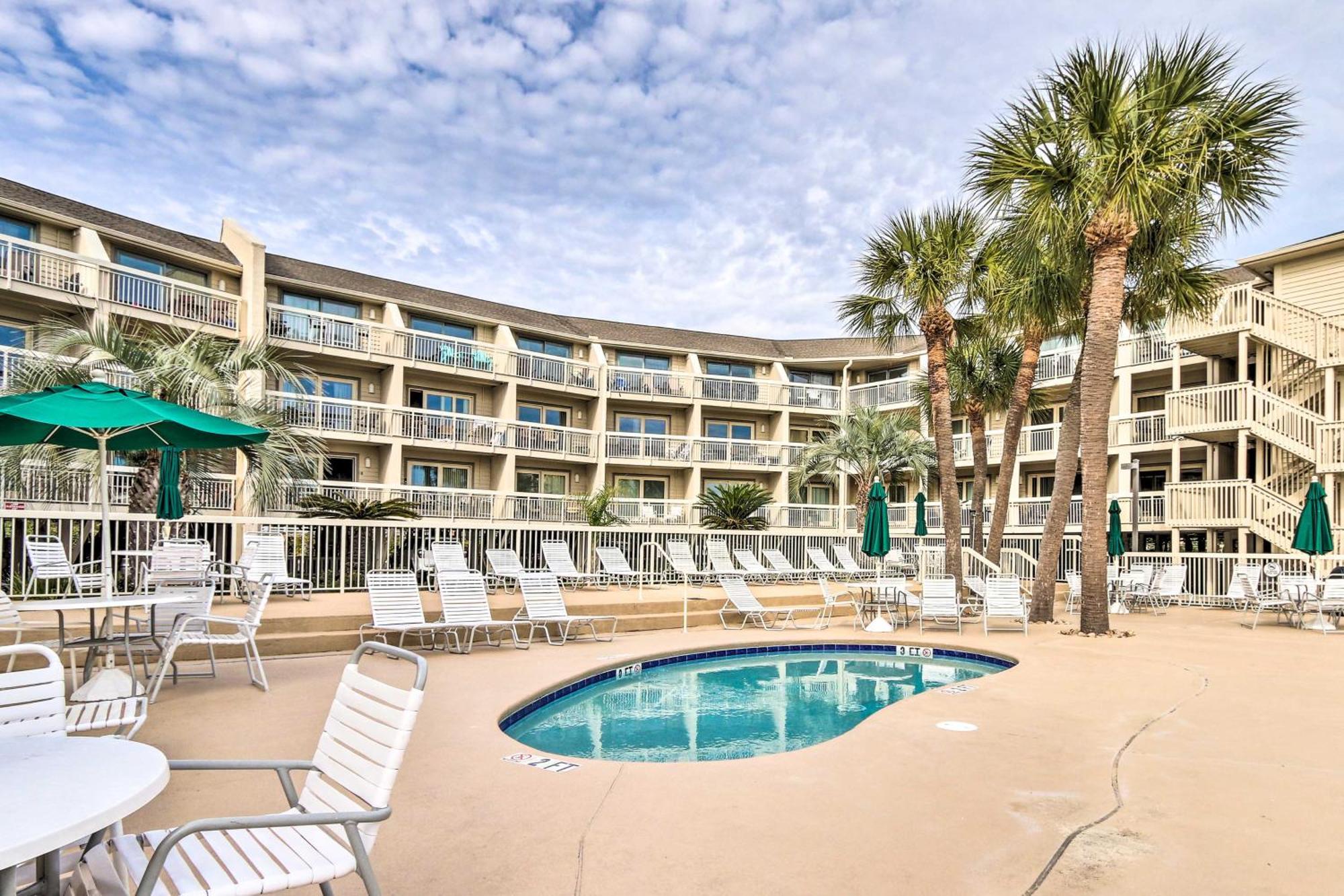 Walk To Beach Resort Condo In Hilton Head! Hilton Head Island Exterior foto